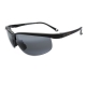 Maui Jim MJ402-02 Sunset Polarized Sunglasses 60x17-135 Gloss Black / Neutral Grey