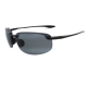 Maui Jim MJ-407-02 Ho'okipa Polarized Sunglasses Gloss Black / Neutral Grey