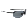 Maui Jim MJ-407-02 Ho'okipa Polarized Sunglasses Gloss Black / Neutral Grey