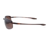 Maui Jim MJ-407-10 Ho'okipa Polarized Sunglasses 64x15-130 Tortoise / HCL Bronze