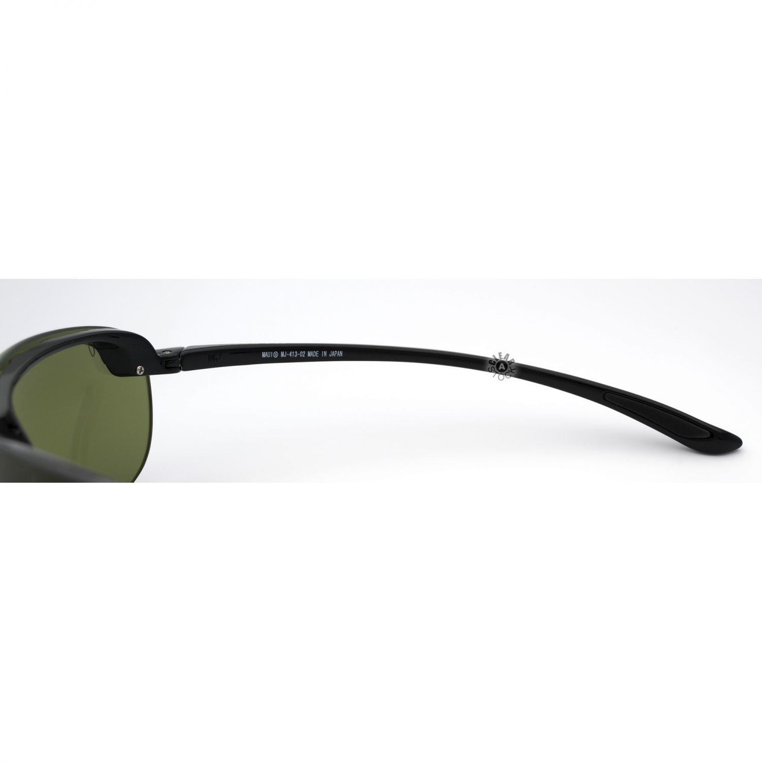 Maui Jim Hanalei MJ41302 Polarized Sunglasses Gloss Black/Maui HT