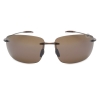 Maui Jim MJ-422-26 Breakwall Polarized Sunglasses 63x13-127 Rootbeer / HCL Bronze