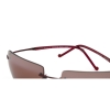 Maui Jim MJ-517-07 Thousand Peaks Polarized Sunglasses 63x18-135 Burgundy / Maui Rose