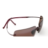 Maui Jim MJ-517-07 Thousand Peaks Polarized Sunglasses 63x18-135 Burgundy / Maui Rose