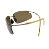 Maui Jim MJ-518-21 Big Beach Polarized Sunglasses 68x18-135 Amber / HCL Bronze