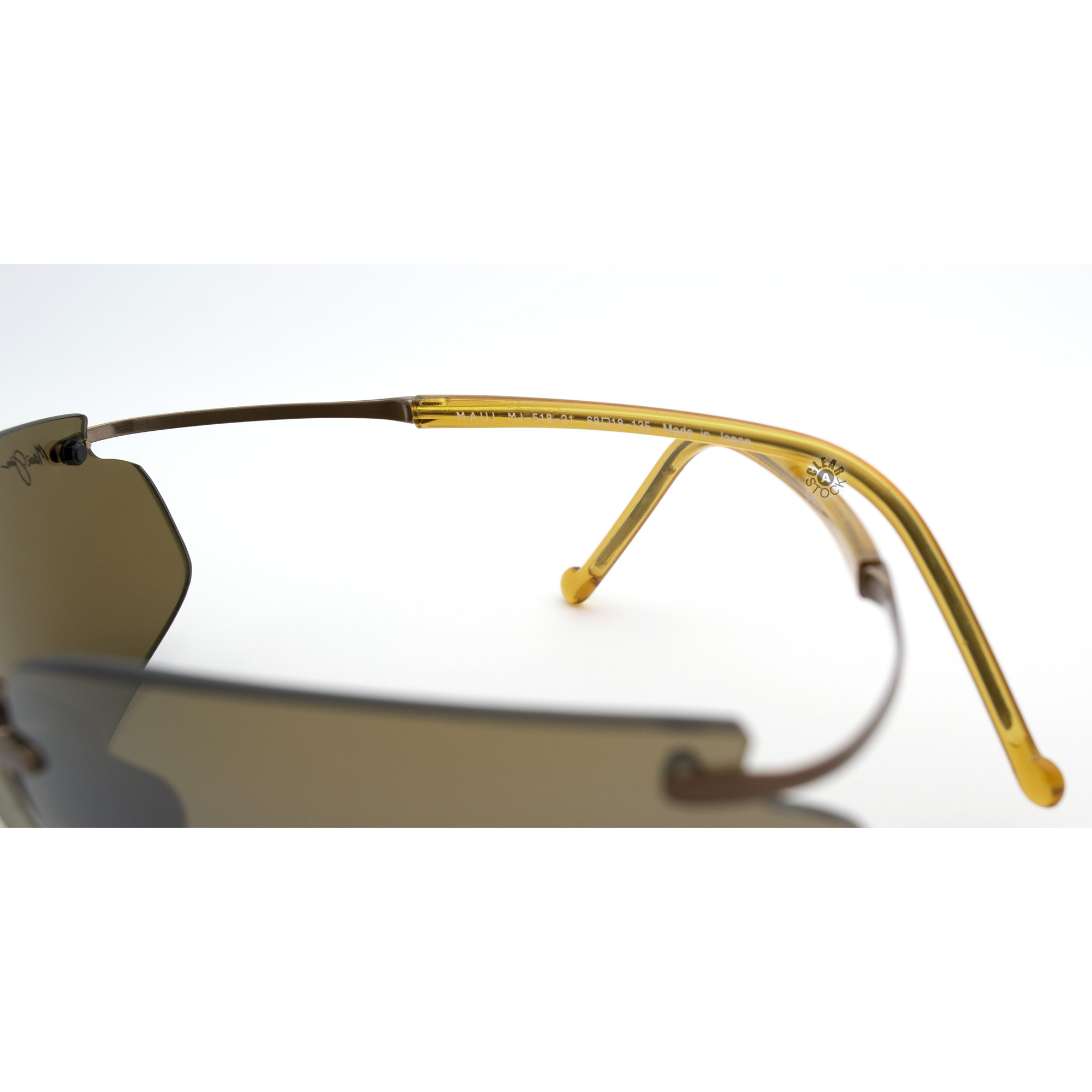 Maui Jim MJ-517-21 Big Beach Polarized Sunglasses 68×18-135 Amber / HCL Bronze Maui Jim One Way, HCL® Bronze Polarized Sunglasses – AFLOAT main image 2