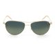 Oliver Peoples Benedict VFX Polarized Sunglasses 59x16-130 Gold/Green