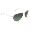 Oliver Peoples Benedict VFX Polarized Sunglasses 59x16-130 Gold/Green