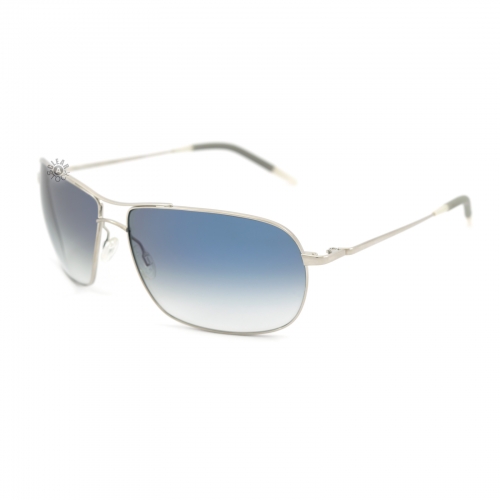 Oliver Peoples Farrell 64 VFX Photochromic Sunglasses 64x14-130 Chrome/Sapphire