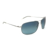 Oliver Peoples Farrell Titanium Polarized Sunglasses 64x14-130 Pewter/Blue