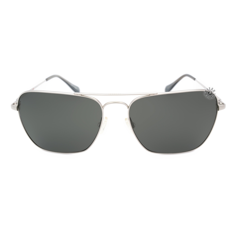 Oliver Peoples OV1060-S 5036/N5 Patten VFX Polarized Sunglasses 57x16-140 Silver / Midnight Express