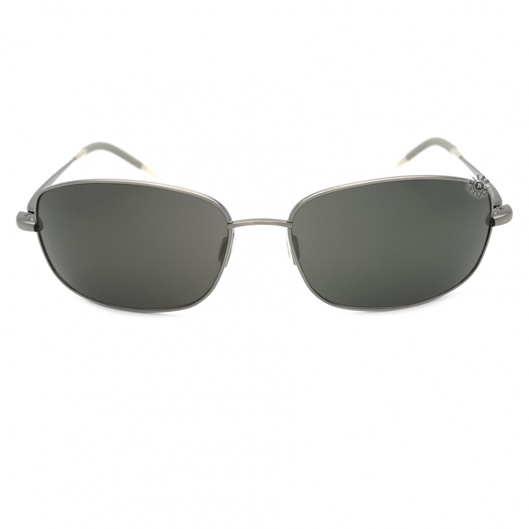 Oliver Peoples Truce Titanium VFX Polarized Sunglasses Silver/Midnight ...