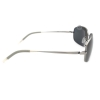 Oliver Peoples Truce Titanium VFX Polarized Sunglasses 62x16-130 Silver / Midnight Express