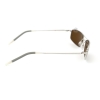 Oliver Peoples Vega VFX Polarized Sunglasses 56x17-140 Silver/Java