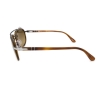 Persol 2409-S 1018/81 Polarized Sunglasses 56x20-140 Light Tortoise / Photochromic Brown Gradient