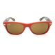 Ray-Ban RB2132 New Wayfarer 726 Sunglasses 52x18-145 Red Dark Havana / Brown