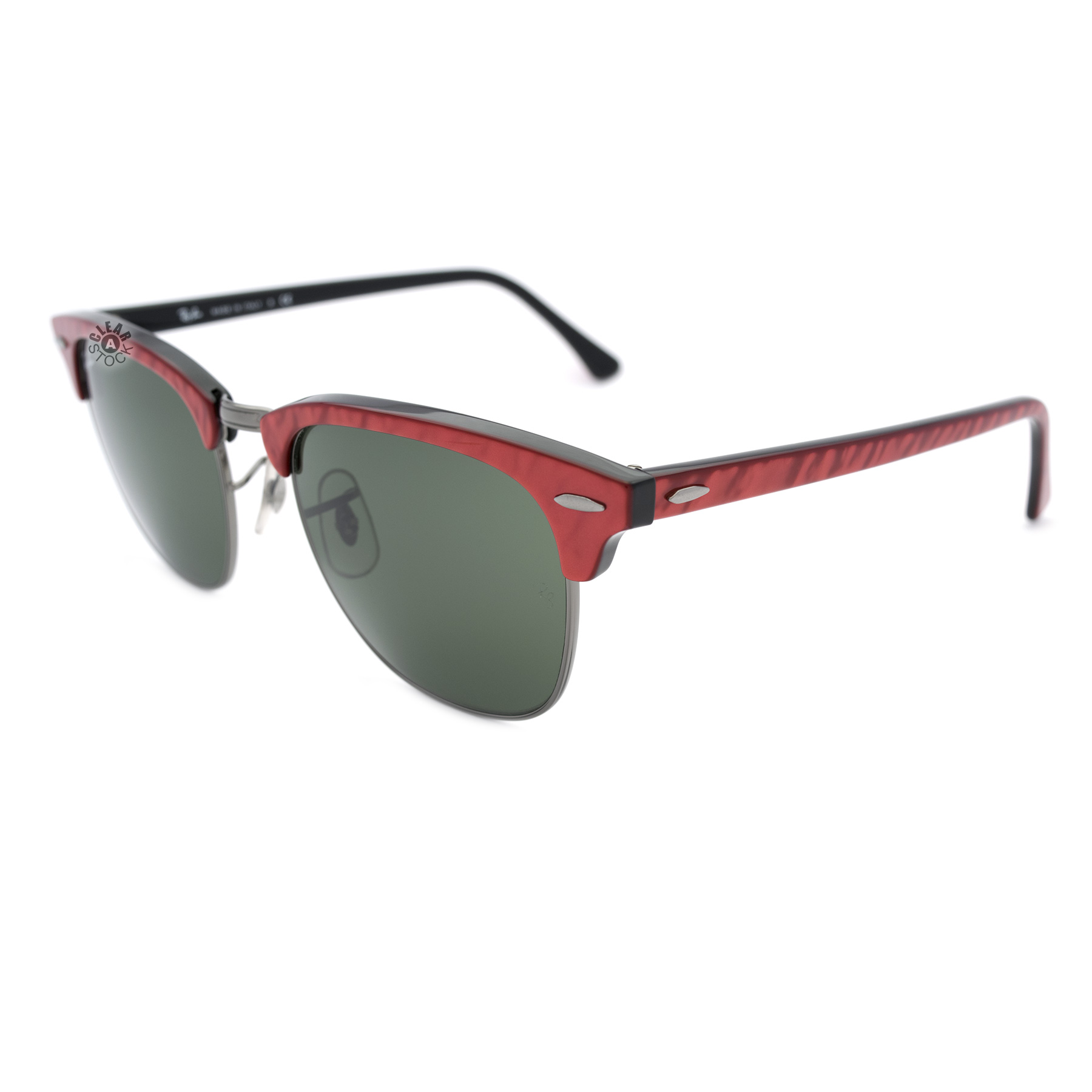 red clubmaster sunglasses