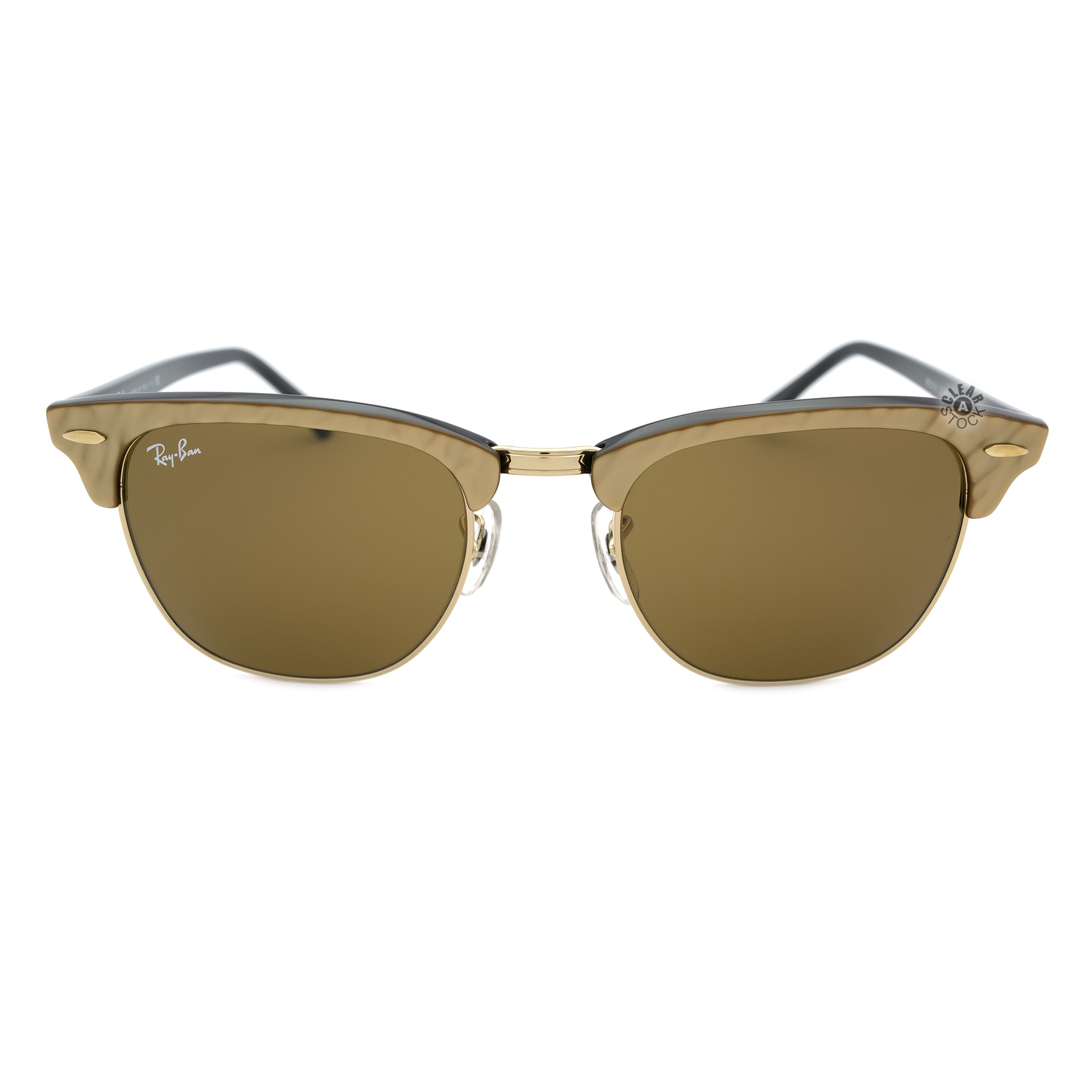 brown ray ban clubmaster