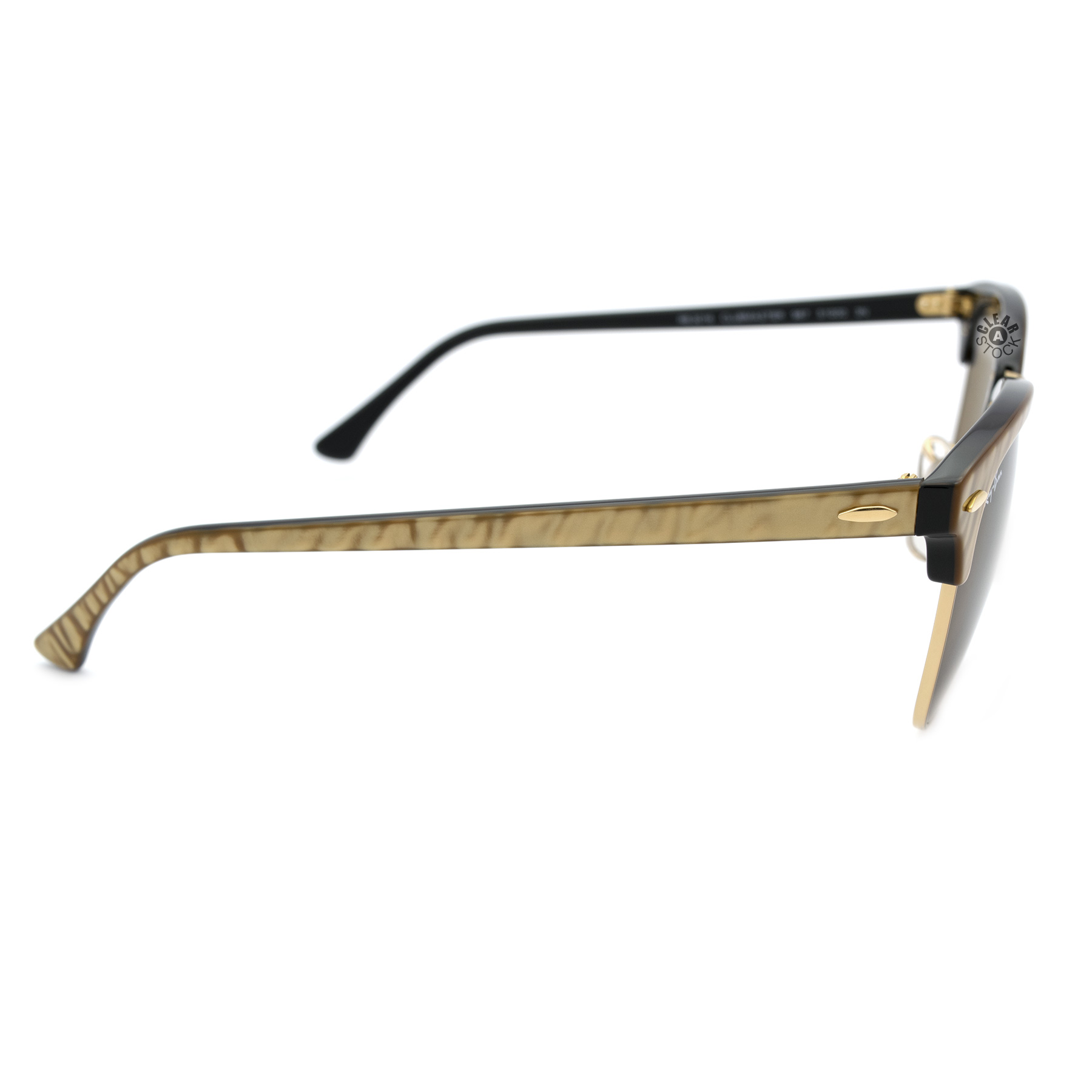 Ray-Ban Clubmaster RB3016 987 Sunglasses Brown/Crystal Brown