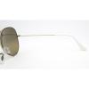 Ray-Ban RB3025 001/3K Aviator Sunglasses 58x14-135 Gold / Brown-Silver Mirror