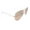 Ray-Ban RB3025 001/3E Aviator Sunglasses 58x14-135 Gold / Silver-Pink Mirror