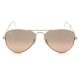Ray-Ban RB3025 001/3E Aviator Sunglasses 55x14-135 Gold / Silver-Pink Mirror