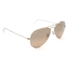 Ray-Ban RB3025 001/3E Aviator Sunglasses 55x14-135 Gold / Silver-Pink Mirror