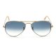 Ray Ban RB3025 001/3F Aviator Sunglasses 55x14-135 Gold / Blue Gradient