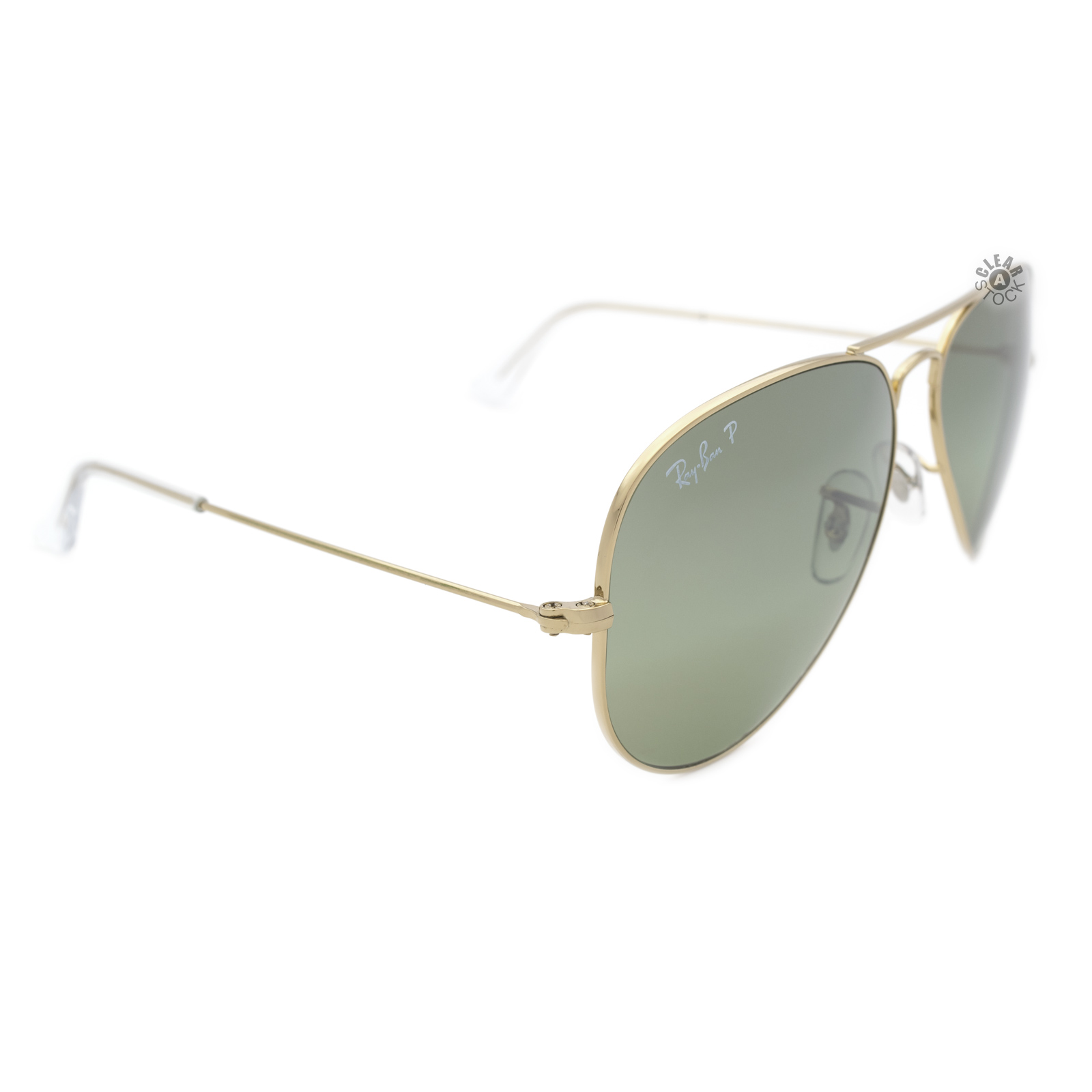 Ray-Ban RB3025 001/M4 Aviator Polarized Sunglasses Gold