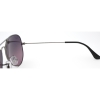 Ray-Ban RB3025 004/77 Aviator Polarized Sunglasses 55x14-135 Gunmetal / Crystal Polar Blue-Pink Gradient