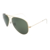 Ray-Ban RB3025 L0205 Aviator Sunglasses 58x14-135 Gold / Green Classic G-15