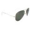 Ray-Ban RB3025 L0205 Aviator Sunglasses 58x14-135 Gold / Green Classic G-15