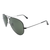 Ray-Ban RB3025 L2823 Aviator Sunglasses 58x14-135 Black / Green Classic G-15