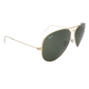 Ray-Ban RB3026 L2846 Aviator Sunglasses 62x14-140 Gold / Green G-15XLT