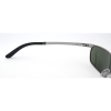 Ray-Ban RB3190 005/40 Flight Sunglasses 58x18-130 Matte Silver / G-15 Mirror