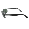 Ray-Ban RB3254 006 Sunglasses 61x16-130 Matte Black / Crystal Green