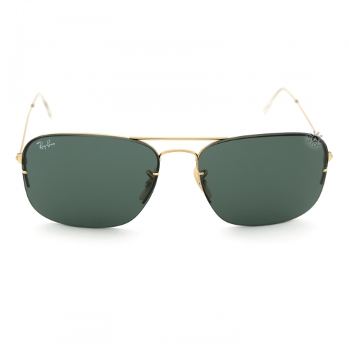 Ray-Ban RB3482 001/71 Flip Out Sunglasses 59x15-140 Gold / Green
