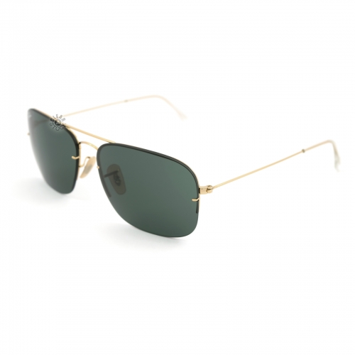 Ray-Ban RB3482 001/71 Flip Out Sunglasses 59x15-140 Gold / Green