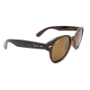 Ray-Ban RB4141 771 Sunglasses 51x21-150 Dark Havana / Crystal Brown