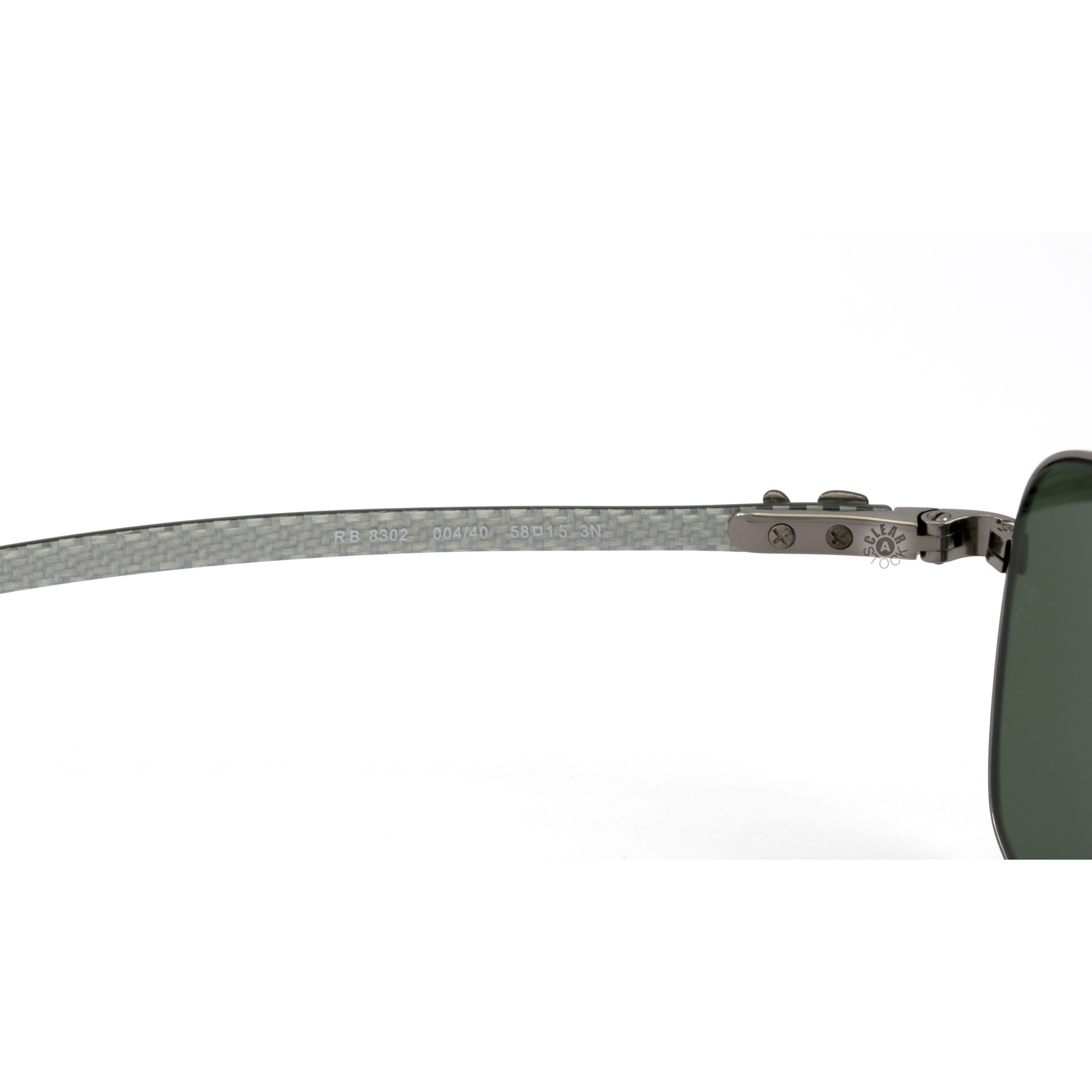 Ray-BanサングラスRB 8302 004/40 58口15 3N Ray-Ban RB8302 004/40 Tech Carbon Fibre Sunglasses Gunmetal/Black